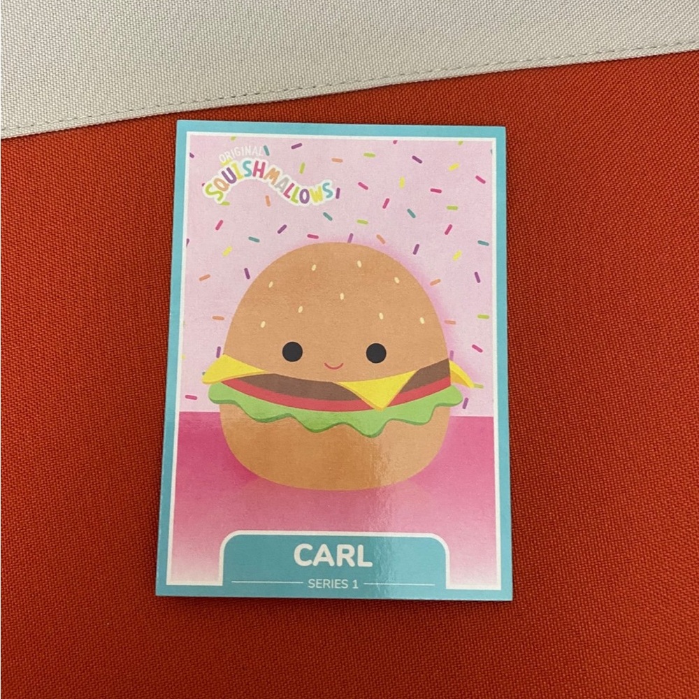 Carl Squishmallow Trading Card